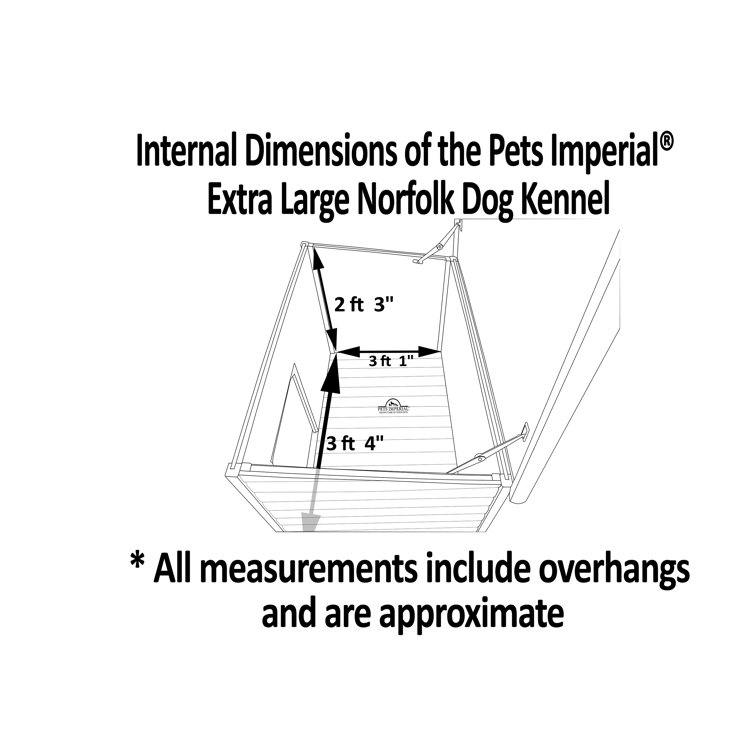 Pets imperial extra large insulated wooden norfolk dog outlet kennel with removable floor for easy cleaning